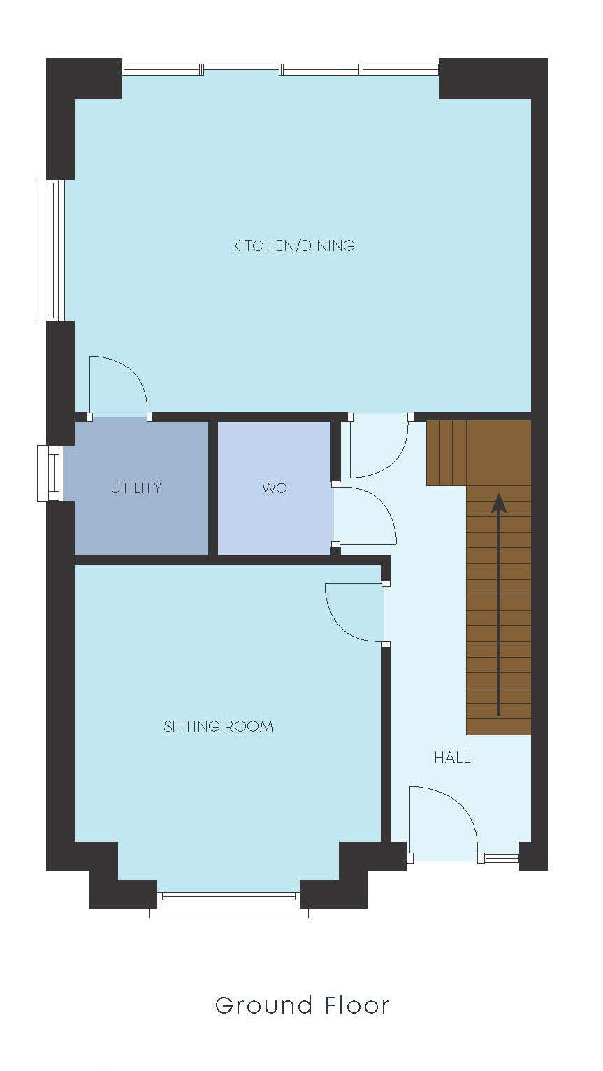 Ground Floor Plan - WestPoint - Donegal Town