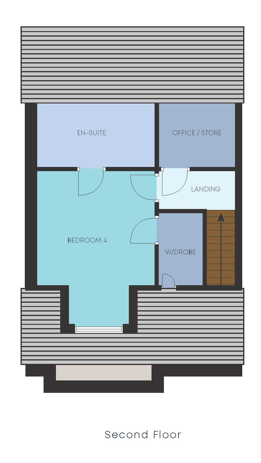 Second Floor Plan - WestPoint - Donegal Town